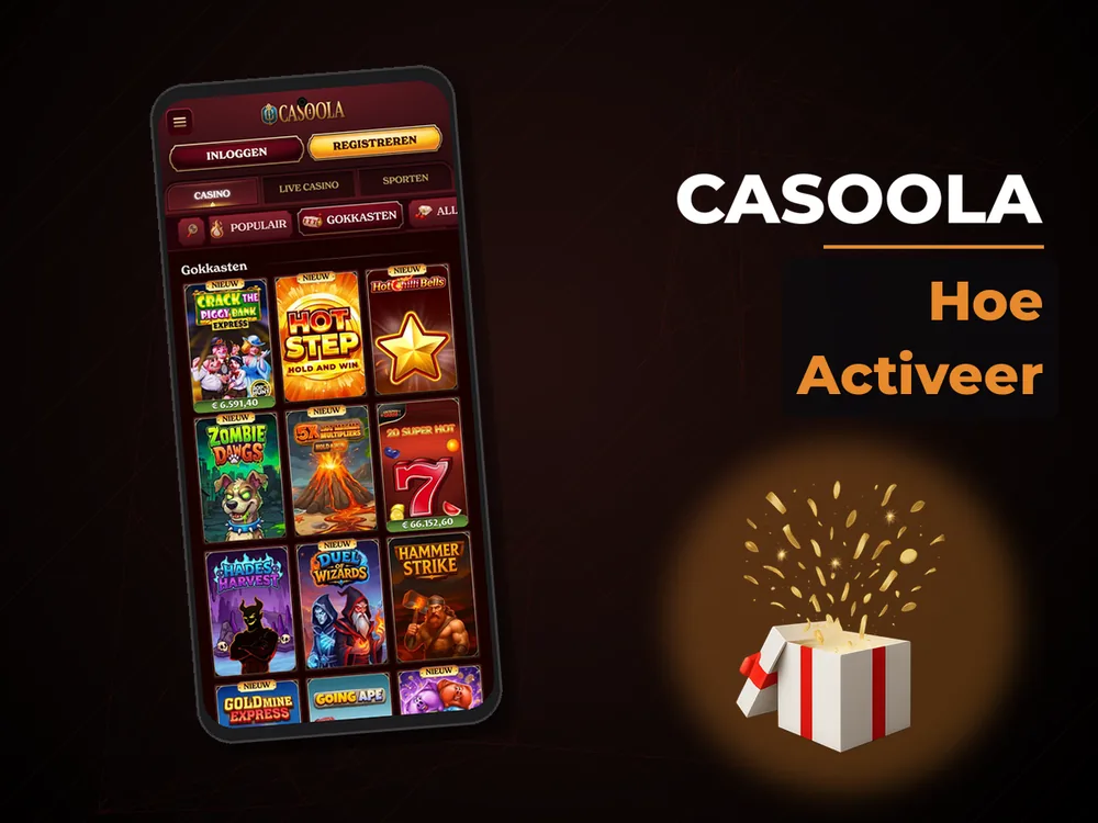casoola - Hoe Activeer